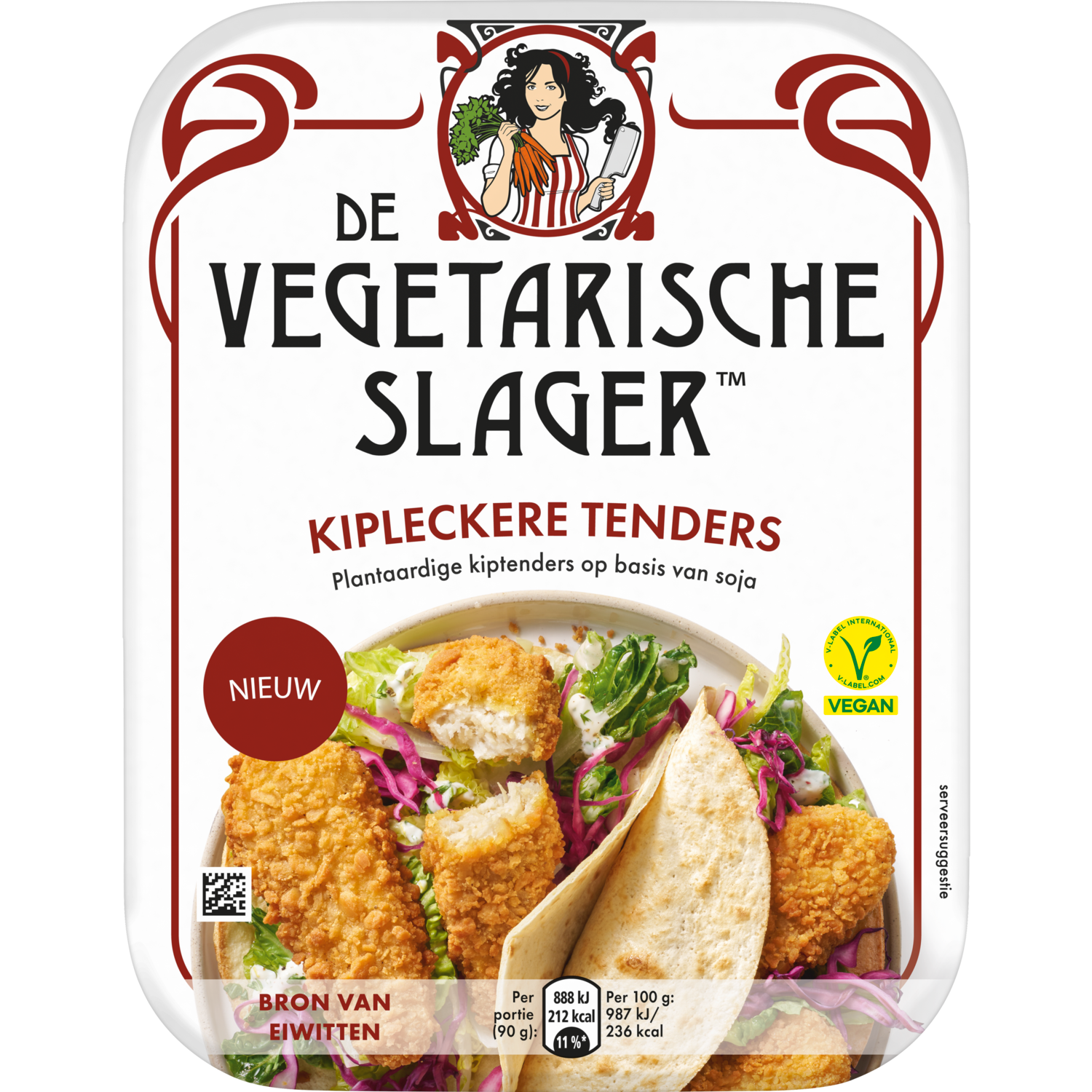 De Vegetarische Slager Kipleckere tenders