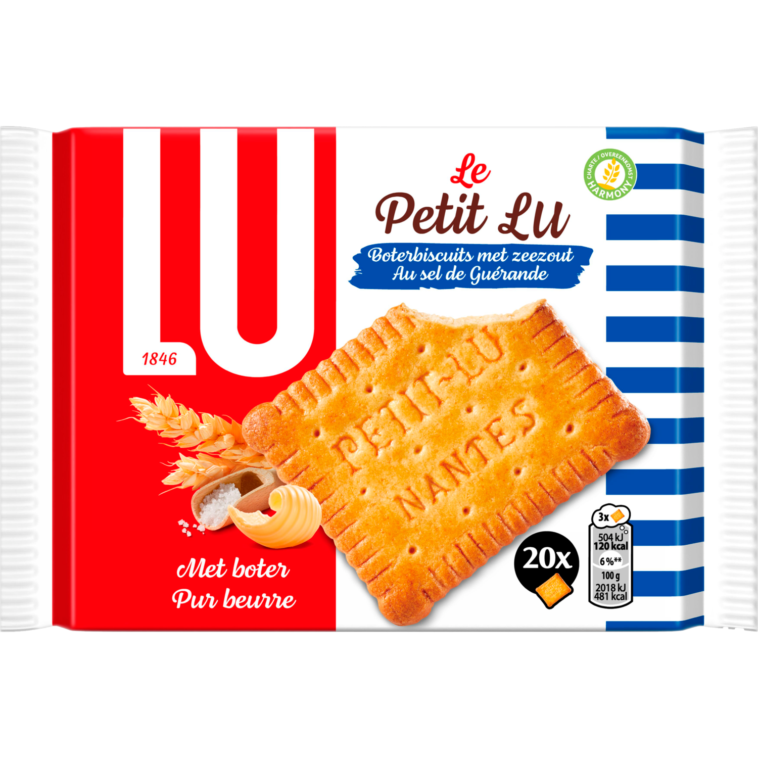 Lu Petit boterbiscuits met zeezout