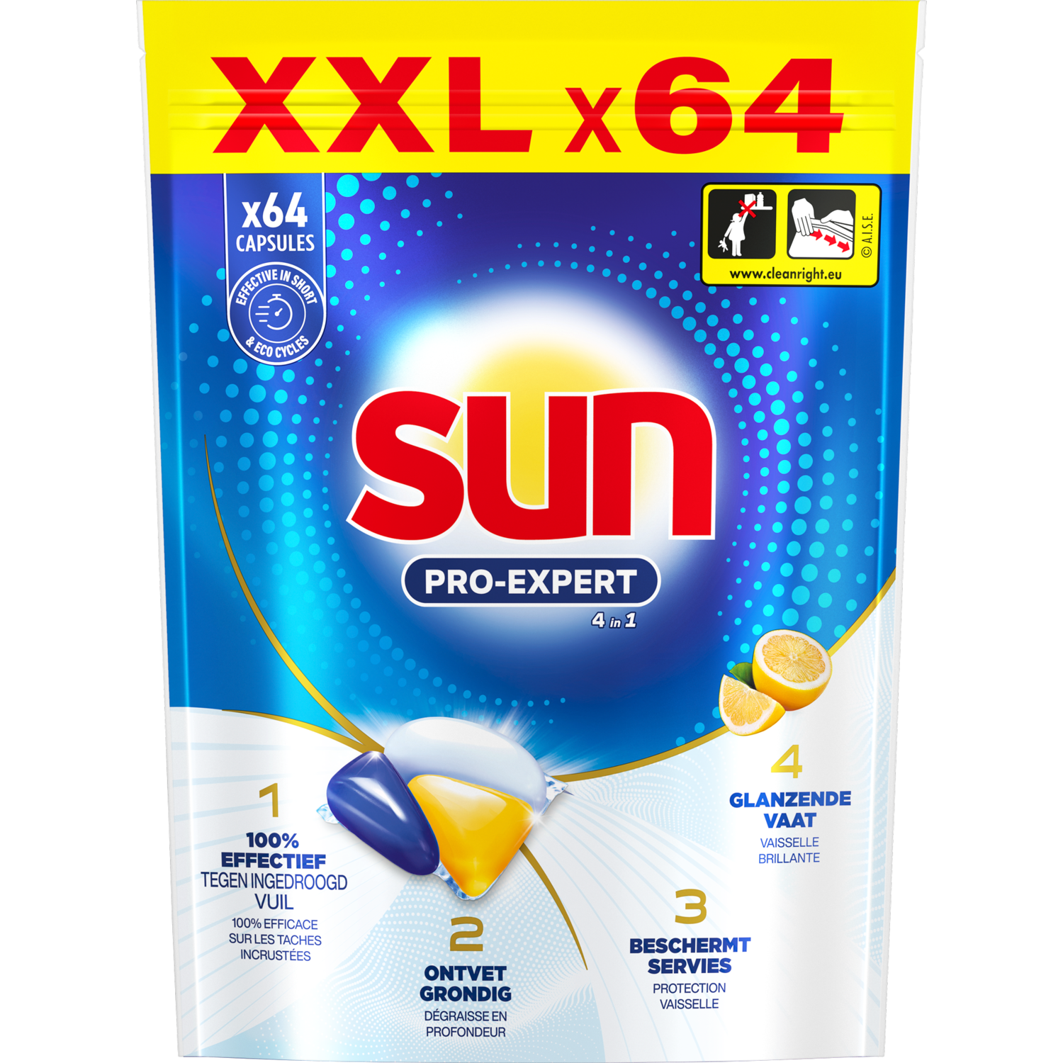 Sun Vaatwas pro-expert lemon