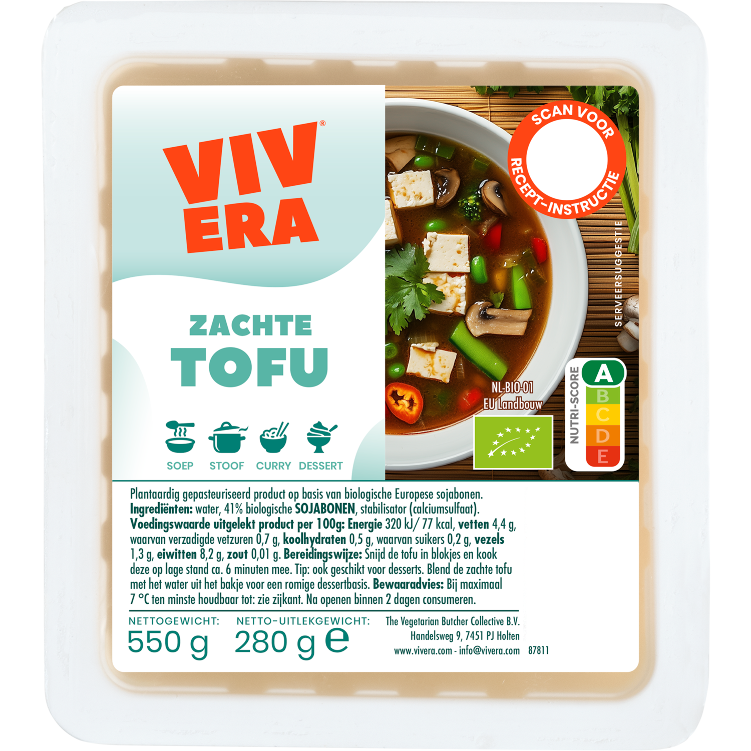 Vivera Tofu zacht