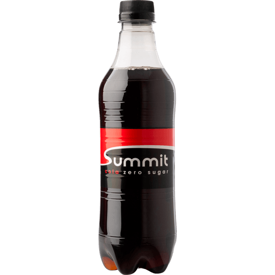 Foto van Summit Cola zero op witte achtergrond