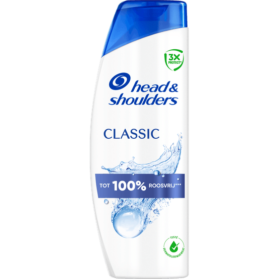 Foto van Head & Shoulders Shampoo classic op witte achtergrond