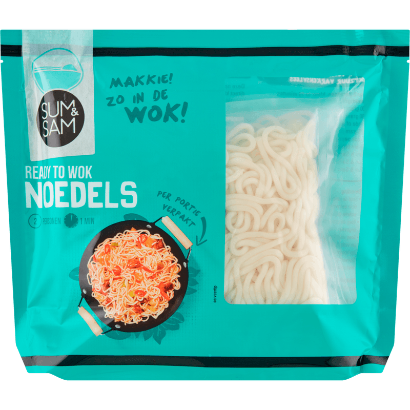 Sum & Sam Woknoedels ready to wok