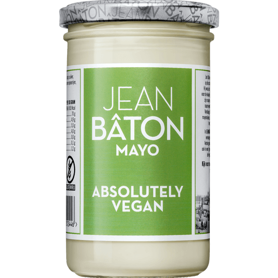 Foto van Jean Bâton Mayonaise op witte achtergrond