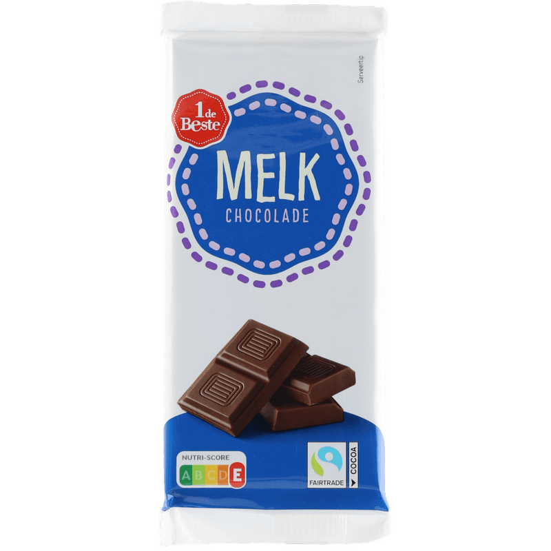 1 De Beste Chocoladereep melk