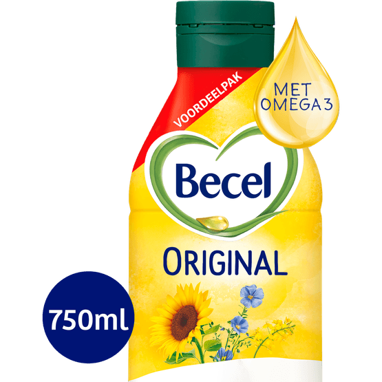 Foto van Becel Koken bakken & braden vloeibaar op witte achtergrond