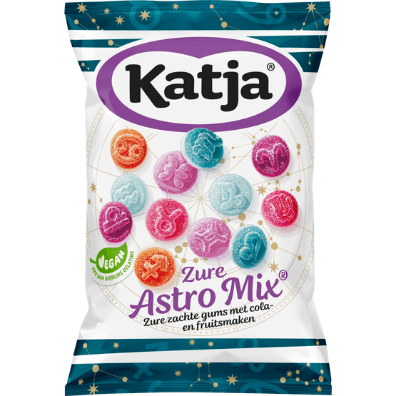 Foto van Katja Zure astro mix op witte achtergrond