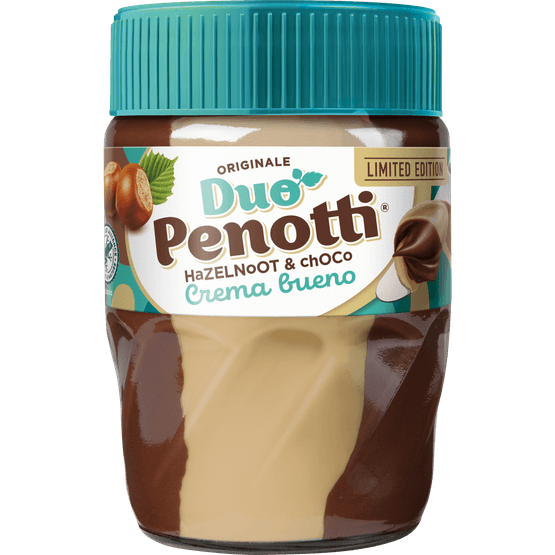 Foto van Penotti Duopasta crema & bueno op witte achtergrond