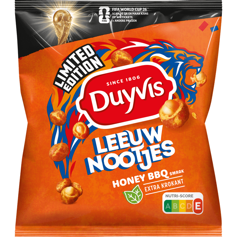 Duyvis Leeuwnootjes honey bbq pinda