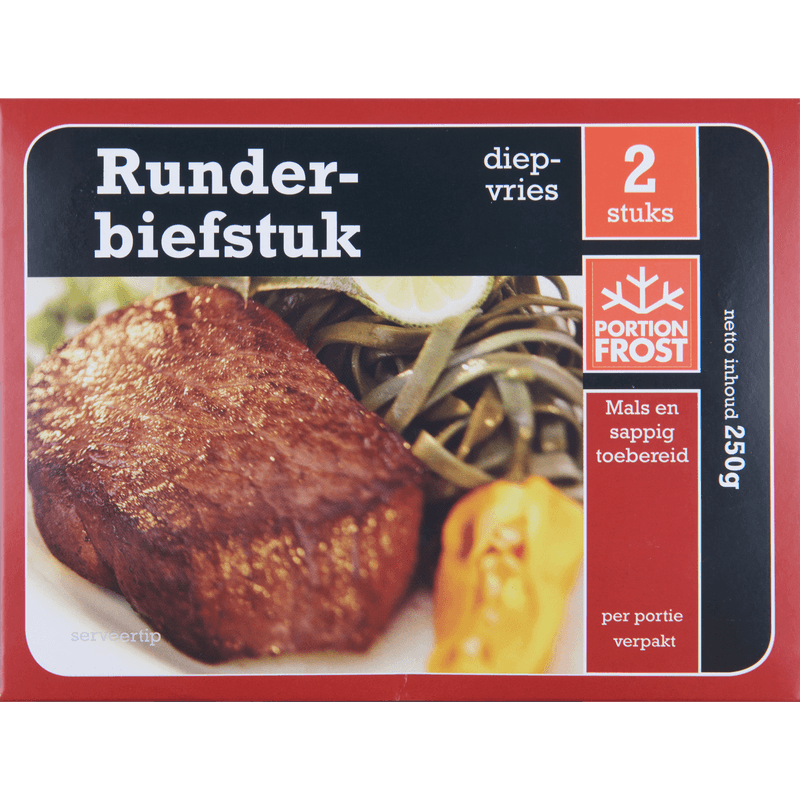 Portion Frost Runderbiefstuk 2 Stuks Dirk portion-frost-runderbiefstuk-2-stuks-dirk