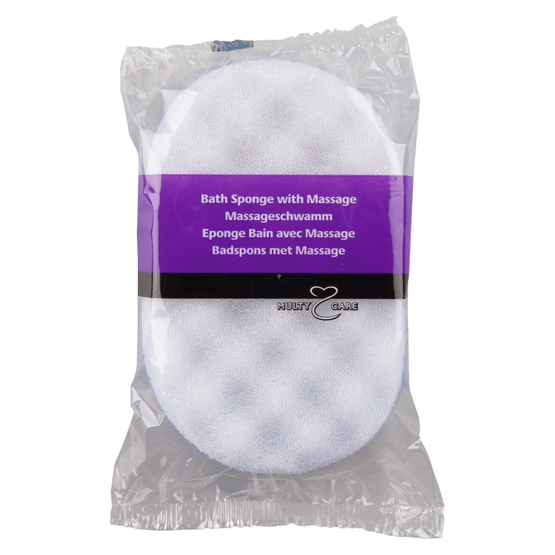 Foto van Multy Badspons ovaal op witte achtergrond