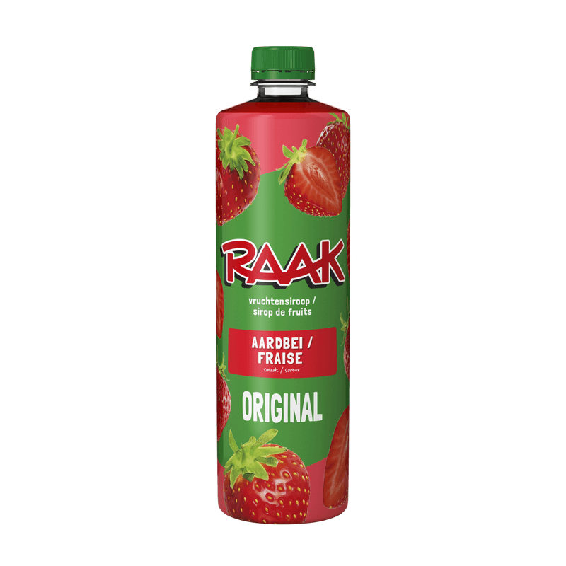 Raak Vruchtensiroop aardbeien