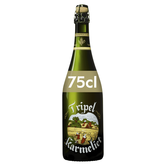 Foto van Karmeliet Tripel op witte achtergrond