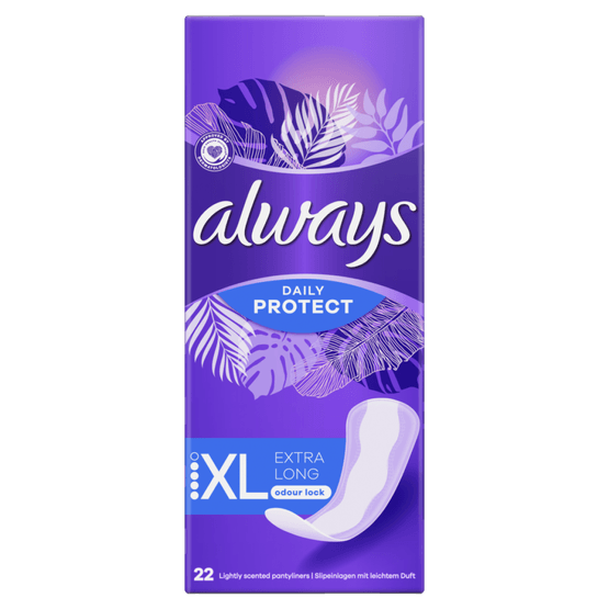Foto van Always Inlegkruisjes long plus op witte achtergrond