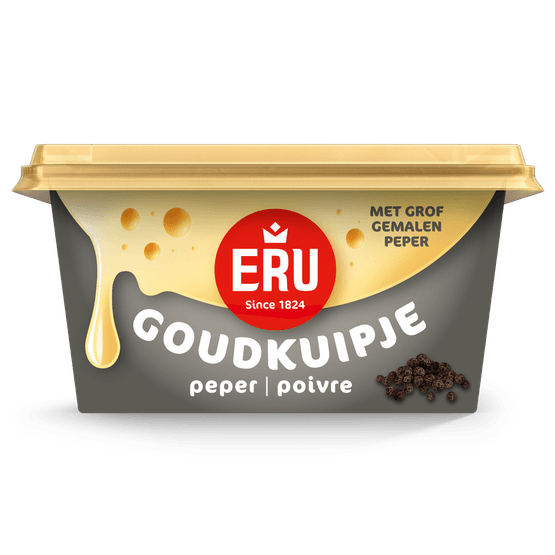 Foto van ERU Goudkuipje 48+ Peper op witte achtergrond