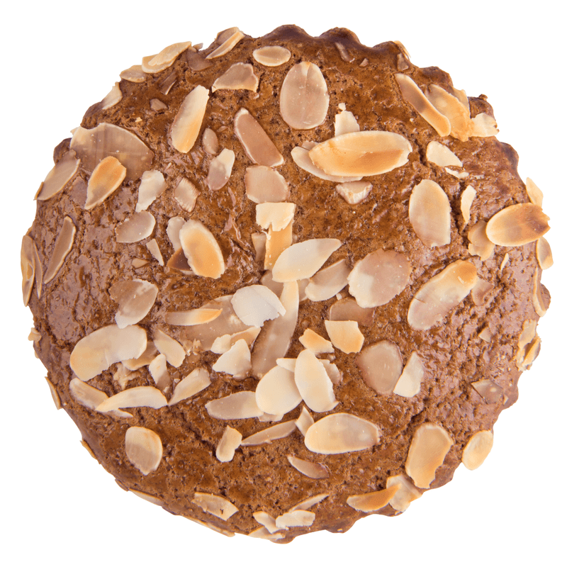 Speculaas gevulde koek met amandelspijs