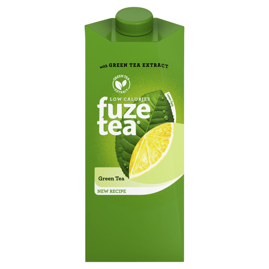 Foto van Fuze tea Green op witte achtergrond
