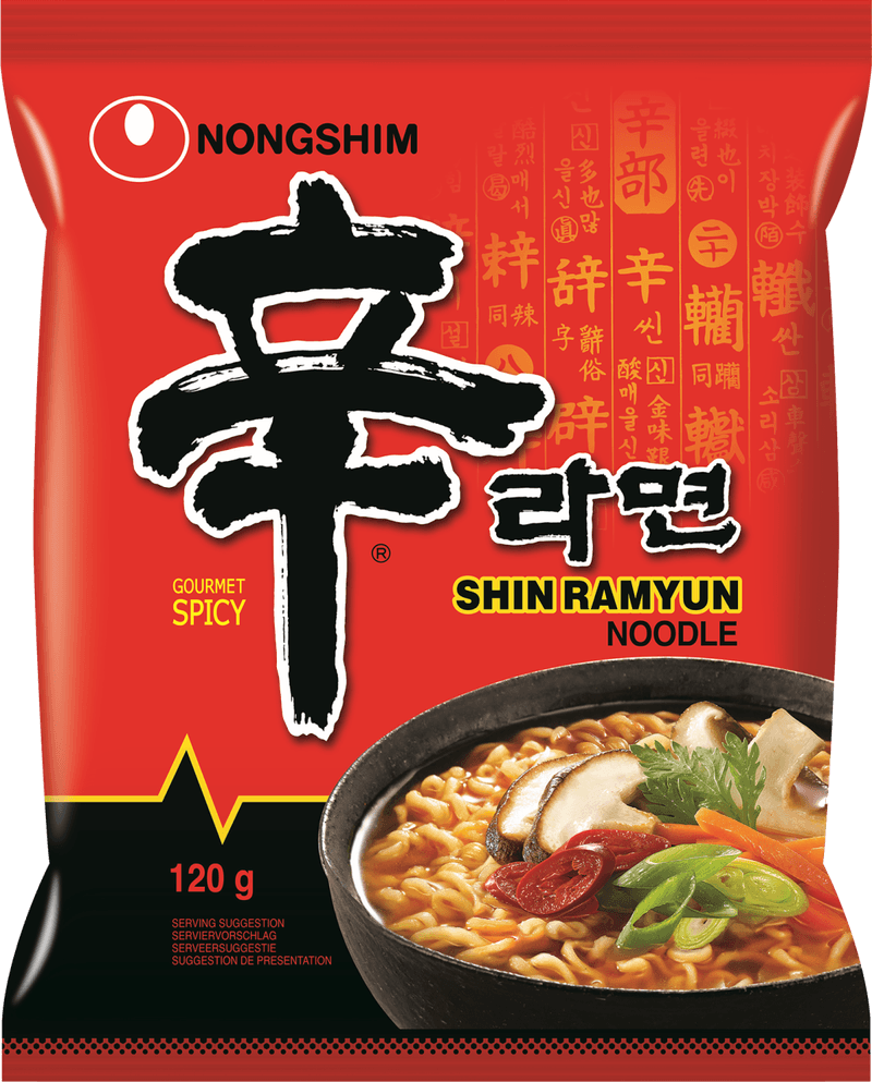 NongShim Noedels shin ramyun hot