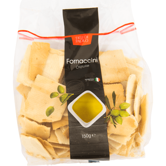 Foto van Deli Di Paolo Fornaccini olio di oliva op witte achtergrond