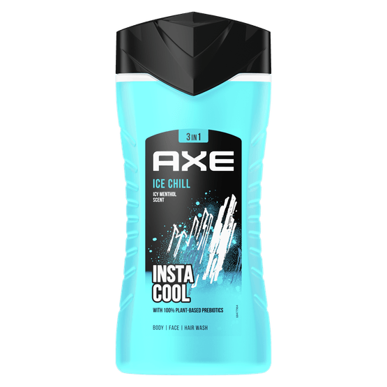 Foto van AXE Douchegel ice chill mint-lemon op witte achtergrond
