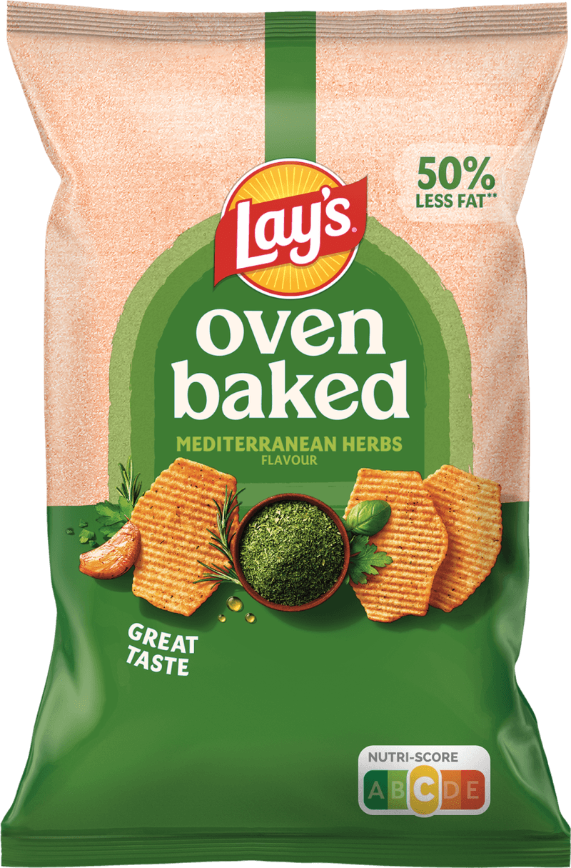 Lay's Oven baked mediterranean herbs