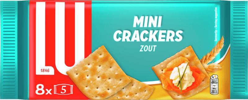 LU Mini crackers zout