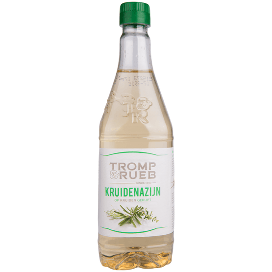 Foto van Tromp & Rueb Kruidenazijn op 8 kruiden gerijpt op witte achtergrond