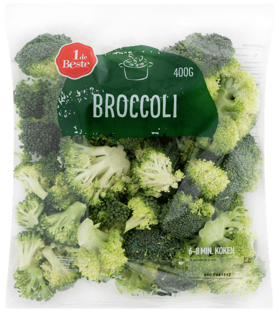 Foto van 1 de Beste Broccoliroosjes op witte achtergrond