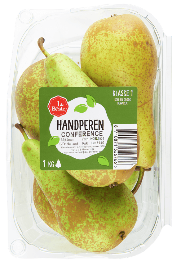 Foto van 1 de Beste Handperen verpakt op witte achtergrond