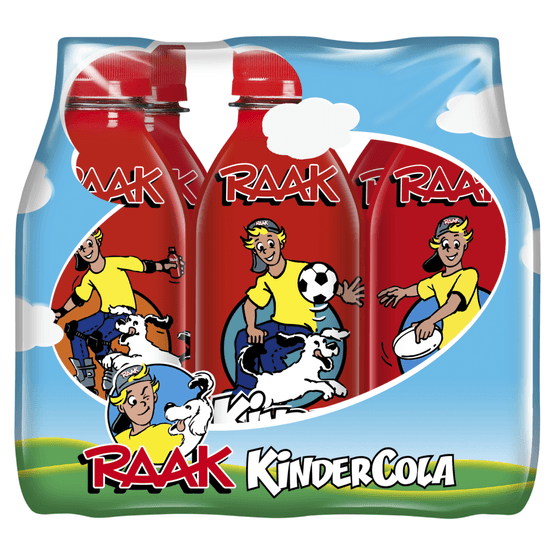 Foto van Raak Kindercola op witte achtergrond