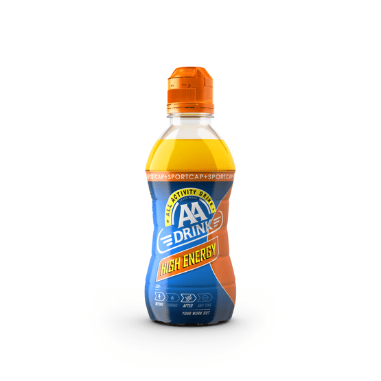 Foto van AA Drink Sportdrank high energy op witte achtergrond
