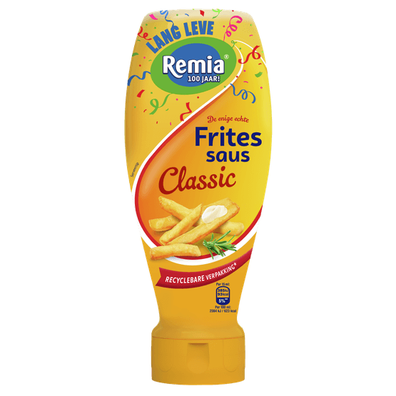 Foto van Remia Fritessaus classic op witte achtergrond