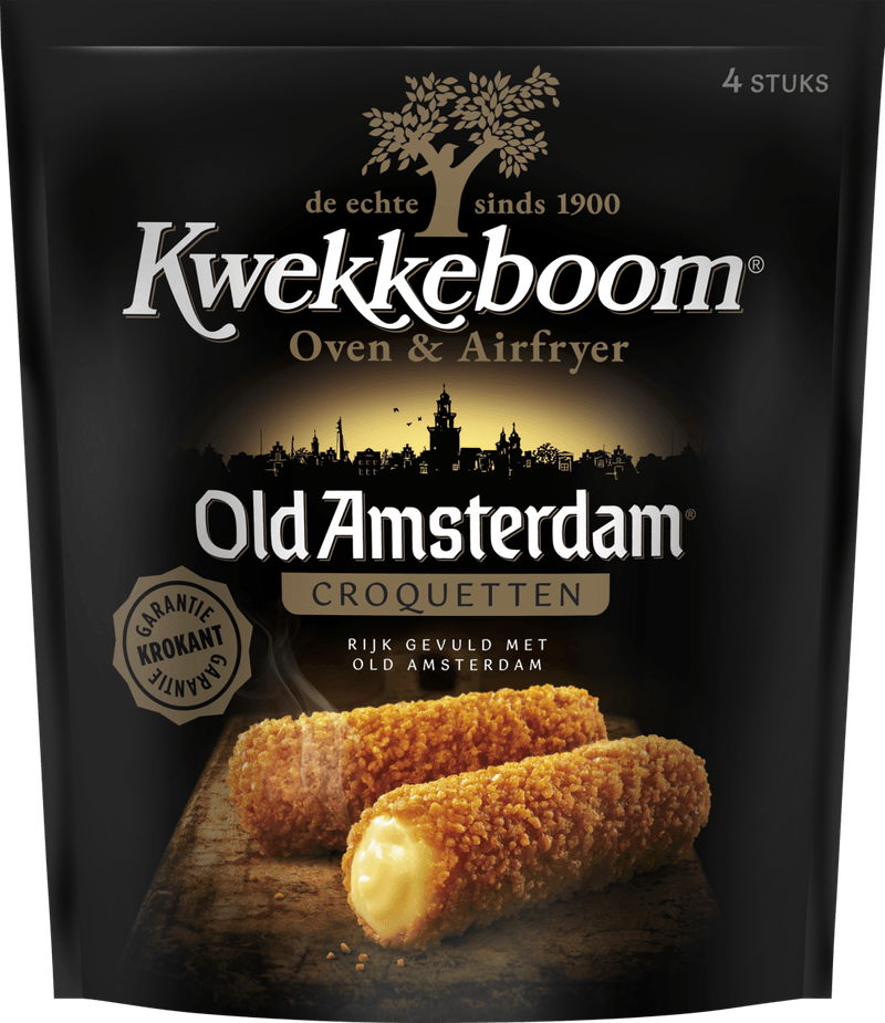 Kwekkeboom Oven kroketten old Amsterdam 4 stuks