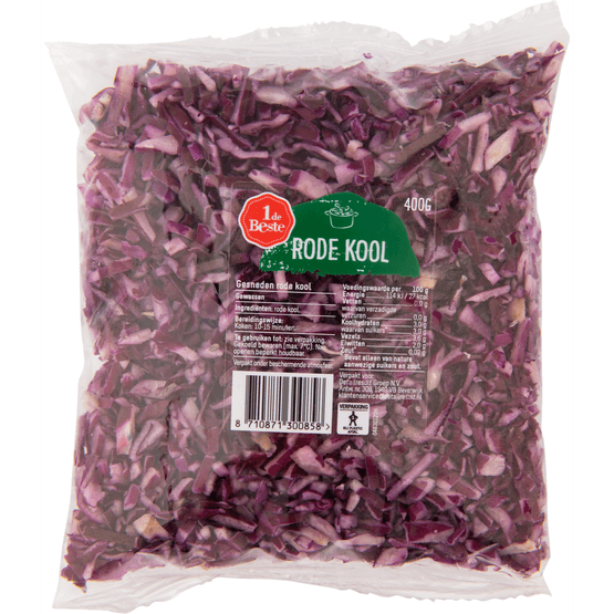 Foto van 1 de Beste Rode kool op witte achtergrond