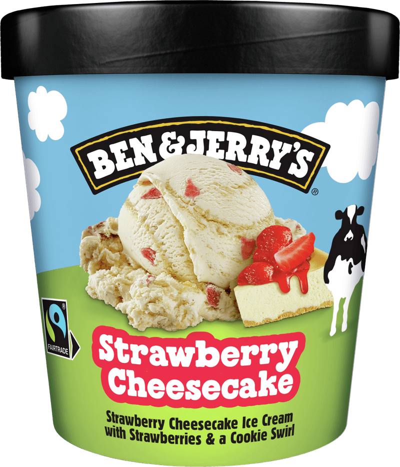 Ben & Jerry's Strawberry cheesecake