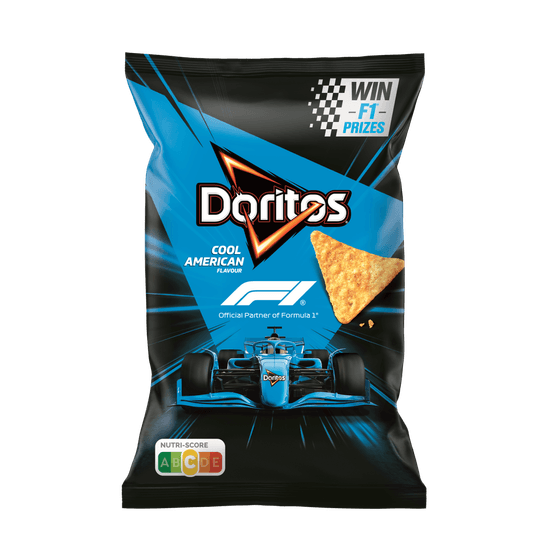 Foto van Doritos Tortilla chips cool american op witte achtergrond