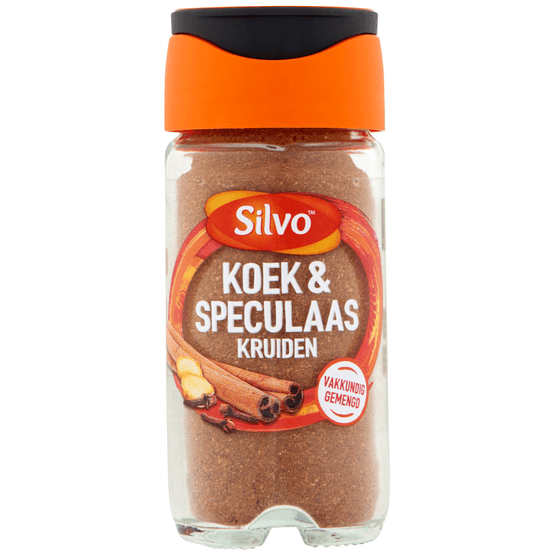 Foto van Silvo Koek- en speculaaskruiden op witte achtergrond