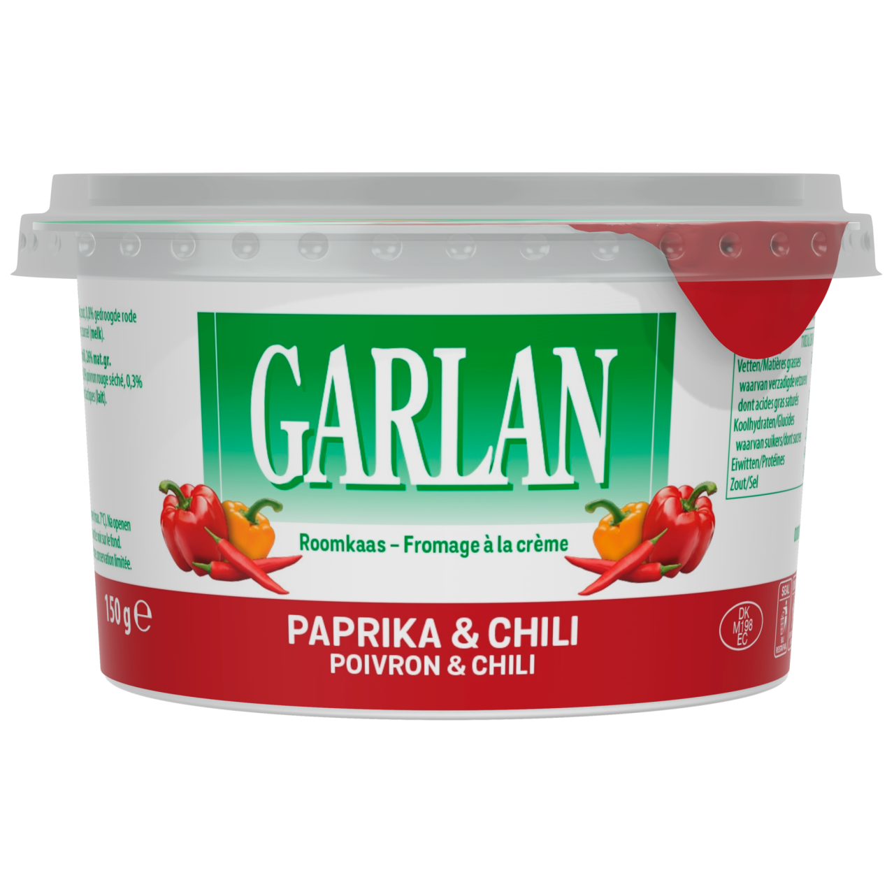 Garlan Roomkaas paprika & chili