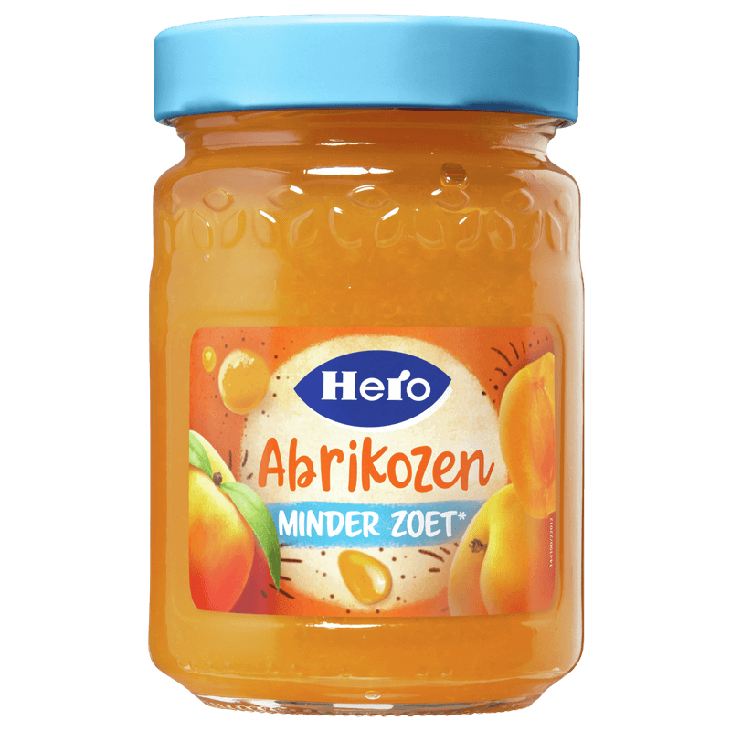 Hero Jam minder zoet abrikozen