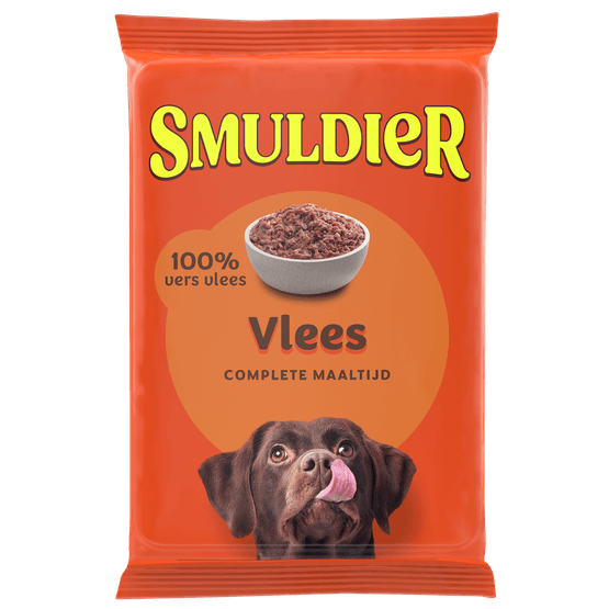 Foto van Smuldier Vlees compleet op witte achtergrond