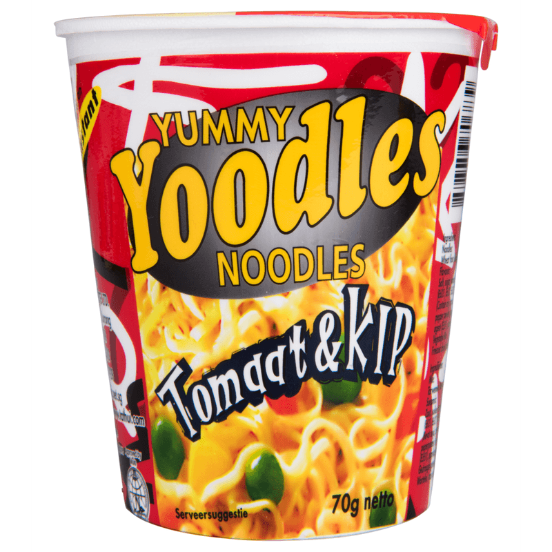Yummy Noodles cup tomaat & kip