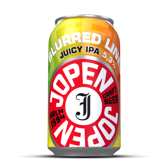Foto van Jopen Blurred lines op witte achtergrond