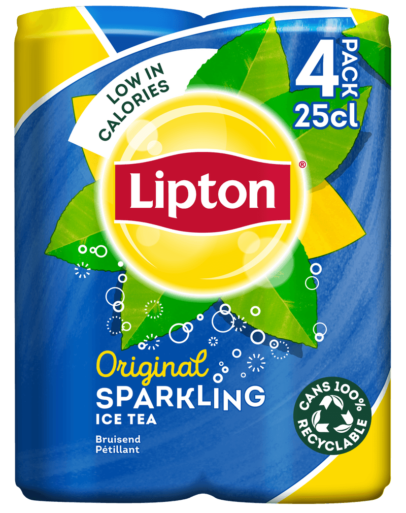 Lipton Ice tea sparkling 4x25 cl