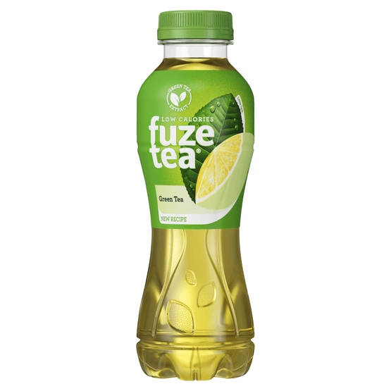 Foto van Fuze tea Green op witte achtergrond