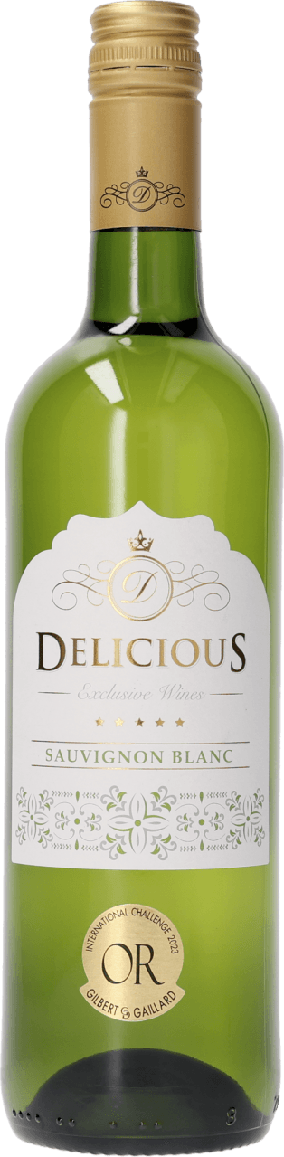 Foto van Delicious Sauvignon blanc op witte achtergrond