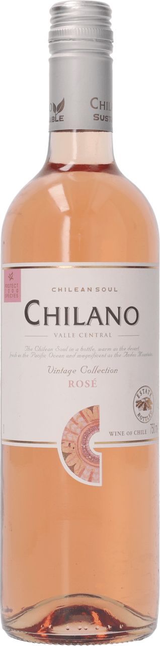 Foto van Chilano Rosé op witte achtergrond