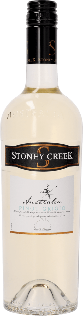Foto van Stoney Creek Pinot grigio op witte achtergrond