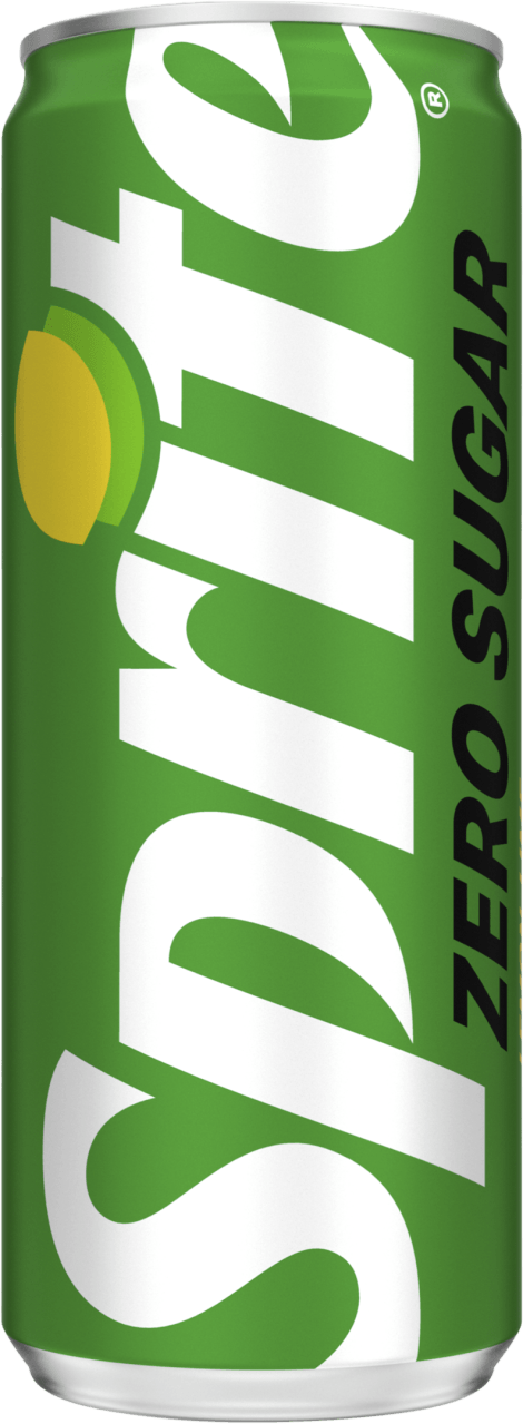 Foto van Sprite Zero op witte achtergrond