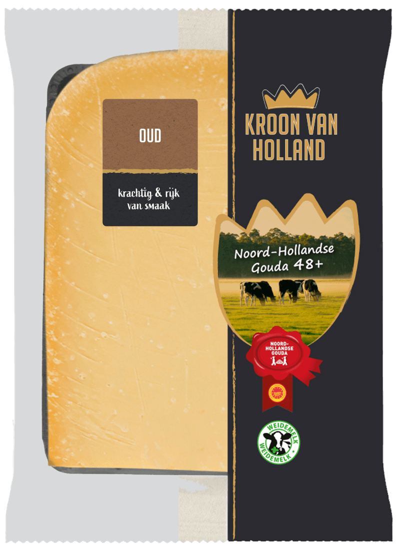 Kroon van Holland Oude kaas 48+ plakken