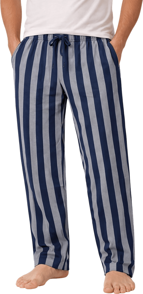 Foto van Geweven herenpyjamabroek op witte achtergrond